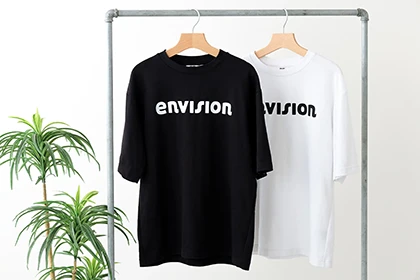 株式会社envision 自社ノベルティ Tシャツ画像