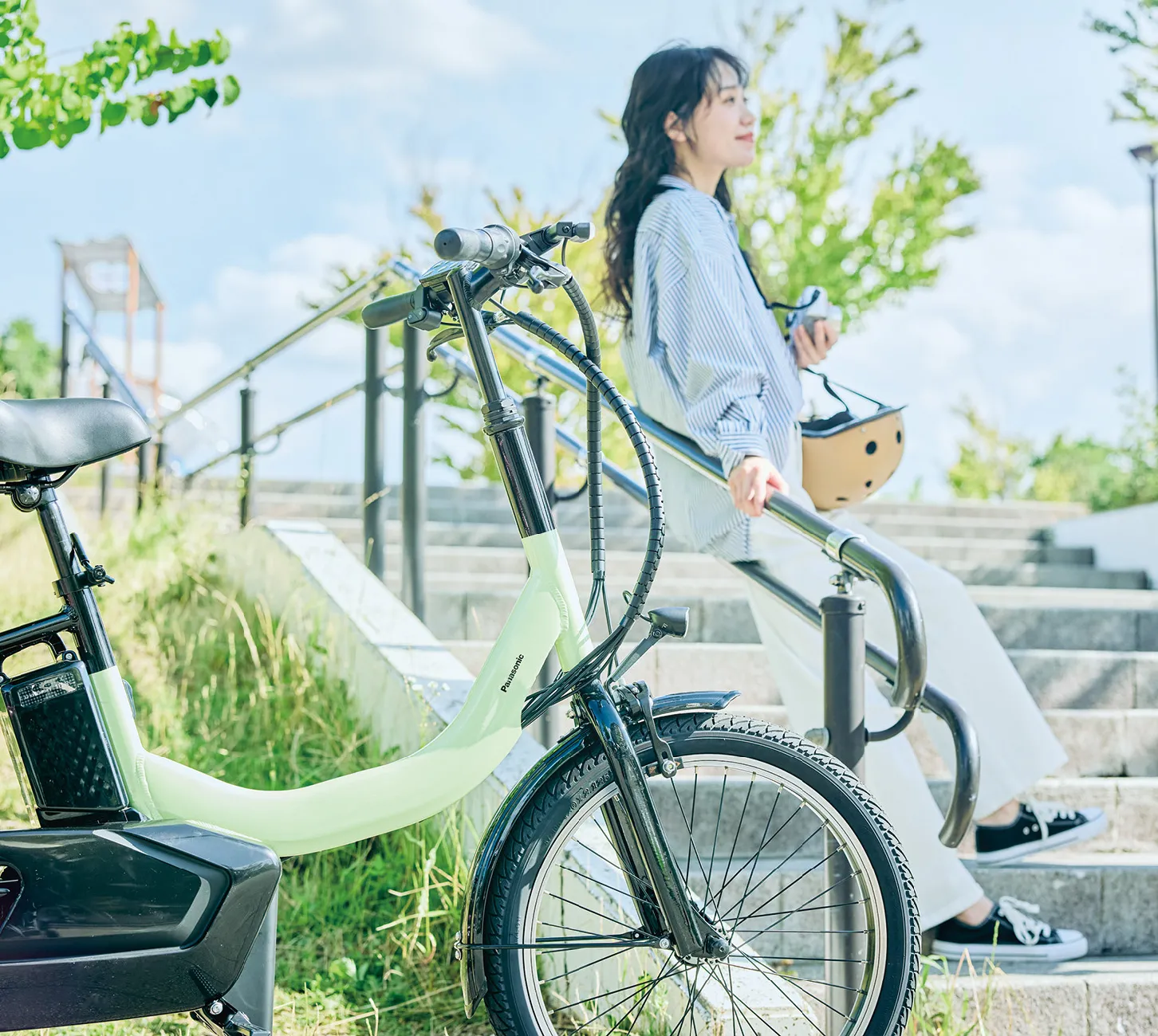 パナソニック サイクルテック株式会社  特定小型原動機付自転車「MU」ブランディング