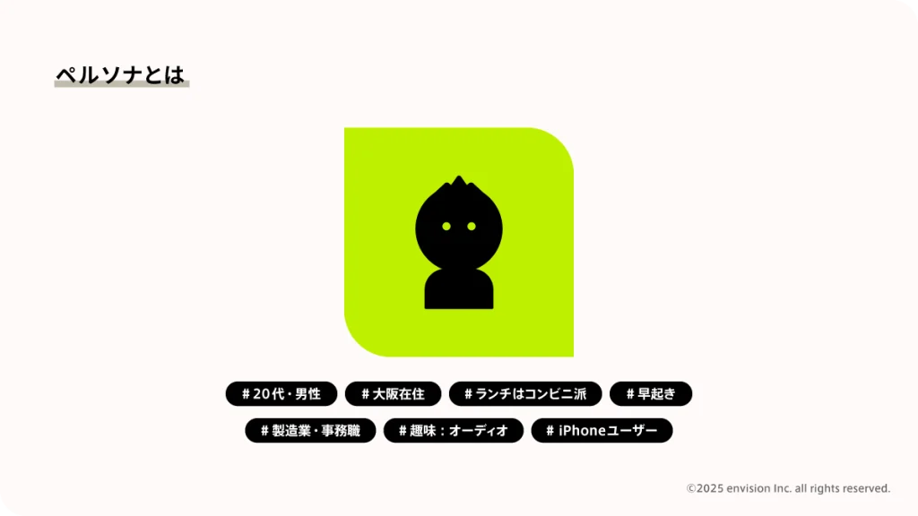 ペルソナについて説明した図